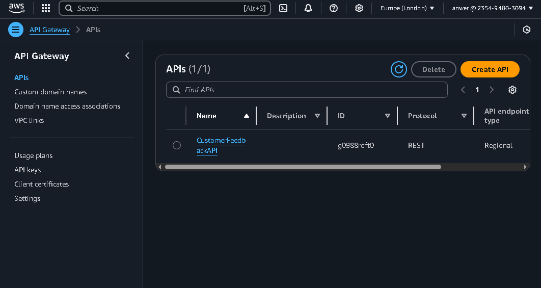 Deployed API